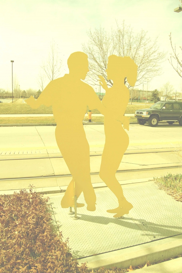 Creation of dancing in the moonlight: Step 3
